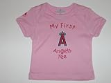 LOS ANGELES ANAHEIM ANGELS Infant (100% cotton) My First Tee Pink T-SHIRT