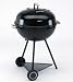 KUGELGRILL mit Thermometer, schwarz, Grillfläche: 54 cm, Landman