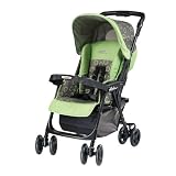 Peg Perego Aria Light Weight One Hand Fold Stroller in Bubbles Green