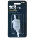 KOHLER 25 050 22-S Engine Fuel Filter 51 Micron With 1/4-Inch Fuel Line Inside Diameter