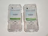 OLIVIASPHONES SONY ERICSSON TWIN PACK W890i MOBILE PHONE CLEAR HARD CRYSTAL CASE