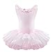 YiZYiF Girl's Child Party Ballet Costume Tutu Leotards Dance Skate Dress Outfit
