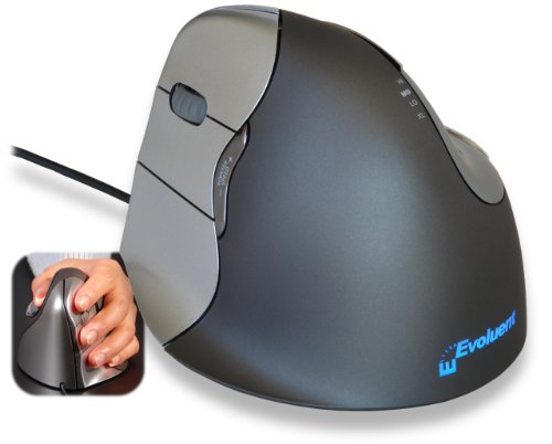 Evoluent VerticalMouse 4 Left Hand (VM4L) - USB Corded Evoluent VerticalMouse 4 Left Hand (VM4L) - USB Corded