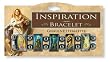 Inspiration Hematite Stretch Bracelet - Jesus, Mary & More