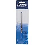Waterman(R) Refill, Rollerball, Fine Point, 0.5 mm, Blue