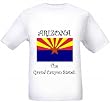 ARIZONA - THE GRAND CANYON STATE - FLAG - State-series - White T-shirt