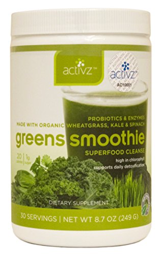 Activz Greens Smoothie Superfood Cleanse -30 Servings Activz Greens Smoothie Superfood Cleanse -30 Servings