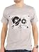 cooles hellgraues T- Shirt von Boom Bap, normale Passform, Rundhalsausschnitt, kurze �rmel, 
stylischer Print auf der VorderseiteArray