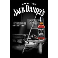 1art1 34750 Jack Daniels - Pool Room Poster (91 x 61 cm)
