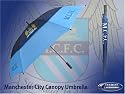 Man City FC Golf Stormproof Double Canopy Umbrella
