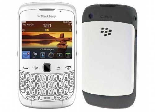 Blackberry Curve 3G 9300 Unlocked GSM Phone with QWERTY Keyboard, Touch-Sensitive Optical Trackpad, 2MP Camera, Video, GPS, Wi-Fi, Bluetooth, MP3/MP4 Player and microSD Slot - White