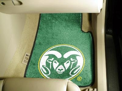 Buy Colorado State Rams universal fit Carpet 2 Pc Car Floor Mat (Rug) by FanMats