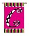 Twirly Curly Monogram Flags