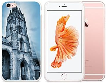 Smosse Apple iphone 6S cover case- iPhone cover colorful slear shell slim Case for iphone 6S / 6-famous buildings, well known saying and poetry- the vampires diaries