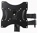 VideoSecu Articulating LCD LED TV Wall Mount for 22" to 37" Flat Screen with VESA 100 200 Mount Pattern Free Bubble Level and HDMI Cable 1XE