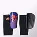 adidas Performance Ghost Shin Guards, Night Flash Purple/Solar Red, Medium