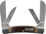 Schrade 4OT Old Timer Big Man 3 1/2 with 4 Folding Blades