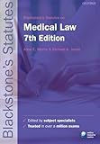 Blackstone's statutes on medical law