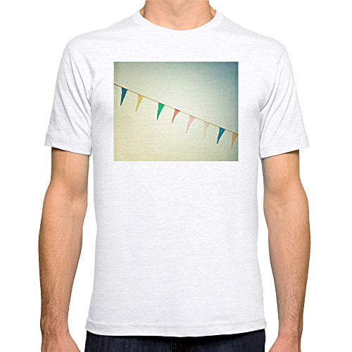 Society6 Men’s Joyous Carnival Flags T-Shirt Small Ash Grey Society6 Men’s Joyous Carnival Flags T-Shirt Small Ash Grey