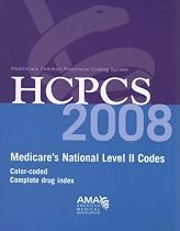 HCPCS 2008: Medicare's National Level II Codes: Color-Coded Complete Drug Index (Hcpcs (American Medical Assn))