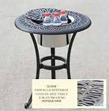 Farfalla Beverage Cooler Side Table - B001T40SVC