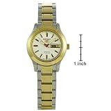Seiko 5 #SYMD90 Ladies Two Tone Self Winding Automatic Watch by Seiko