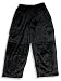 Mulberribush - Girls Velour Cargo Pull on Pants, Black