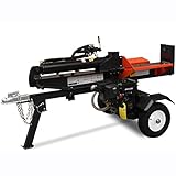 【完成セット品】 HAIGE 薪割り機 粉砕力22トン エンジン 196cc 6.5馬力 オートリターン機能 縦横兼用 HG-MWR22T-R