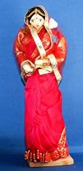 Ethnic Doll - Nepali Handmade Tall Bride Doll From Nepal