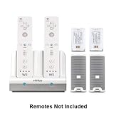 Wii Ultimate Kit w/ Dock, Batteries & Cable