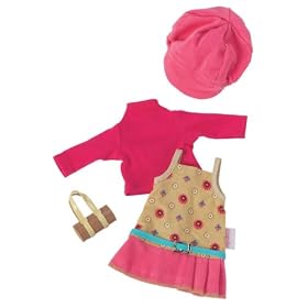 Corolle Les Cheries Doll Dress Set and Accessories Set by Corolle