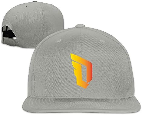 Cool Damian Lillard #0 D Logo Baseball Hip-hop Hat Ash Unisex 8 Colours