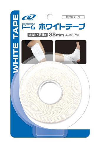 ドーム(Dome) テーピングシリーズ ホワイトテープ 38mm×13.7m