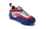 Tanel® 360° RPM Liberty Low Girl's Fastpitch Softball Cleat Red, White & Blue. RPM_Liberty_Low.