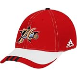 adidas Philadelphia 76ers Red 2008 NBA Draft Day 1-Fit Flex Fit Hat