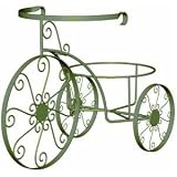Panacea Products Whimsical Tricycle Plant Stand, Antique Willow Finish