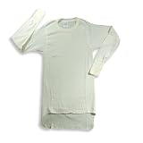 Coldmaster - Mens Tall Long Sleeve Thermal Top, Off White