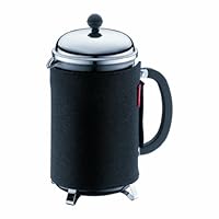 Bodum Chambord 34-Ounce 8-Cup French Press Coffee Maker with Insulating Coffee Coat