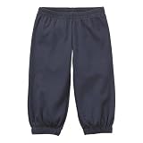 Tea Collection Solid Cropped Gypsy Pant, Indigo, 12-18 Months