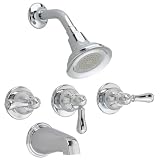 Buy American Standard 7225.733.002 Hampton 3-Handle Tub and Shower Set, Polished... by American Standard