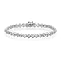 10k White Gold Diamond Bracelet (1 cttw, J-K Color, I2-I3 Clarity)