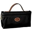 Longchamp Le Pliage Medium Pouchette, Black
