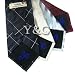 Red Theme neck ties christmas gifts for dad accessories silk tie cuff links handkerchiefs set H5117 image 1
