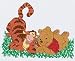 Daydreaming Pooh & Tigger Counted Cross Stitch Kit
