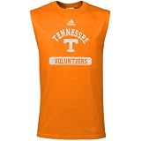 adidas Tennessee Volunteers Orange Youth Arched Logo Sleeveless T-shirt