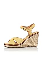 ALEX SILVA Sandalias de cuña (Dorado)