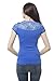 Cap Sleeve top with lace Contrast on The Back
