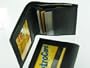718 Man's Men's Bi-Fold Bifold Leather Mini Tiny Wallet Credit Cards ID Holder