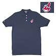 Cleveland Indians MLB "Classic Pique" Polo Shirt (Navy)