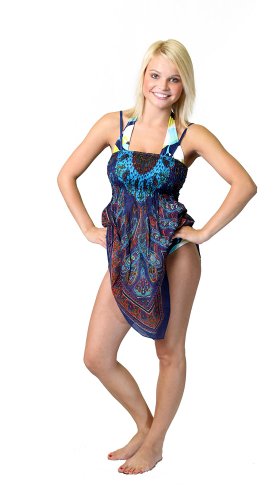 Alkii Womens One-size-fits-all V shaped Coverup